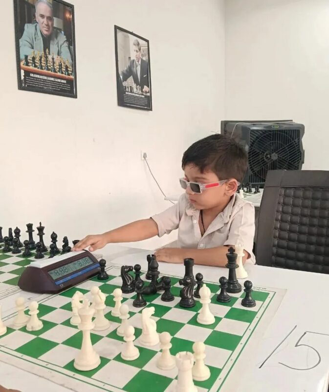Трёхлетний шахматный вундеркинд