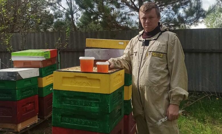 Молодой лидский пасечник