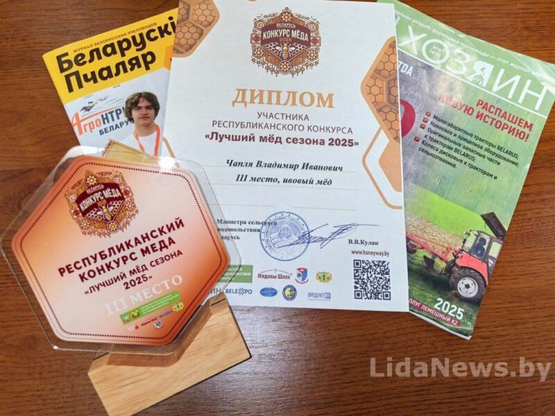 Молодой лидский пасечник