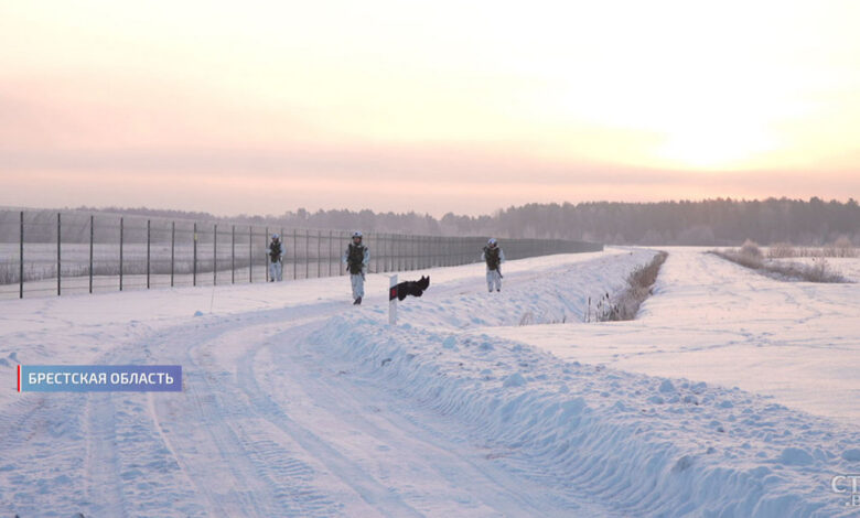 Служба на границе с Украиной