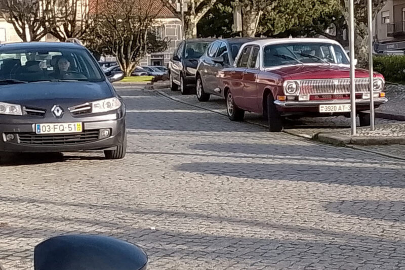 «Волга» с белорусскими номерами