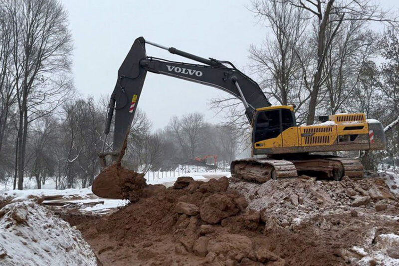 В Минске строят уникальный тоннель