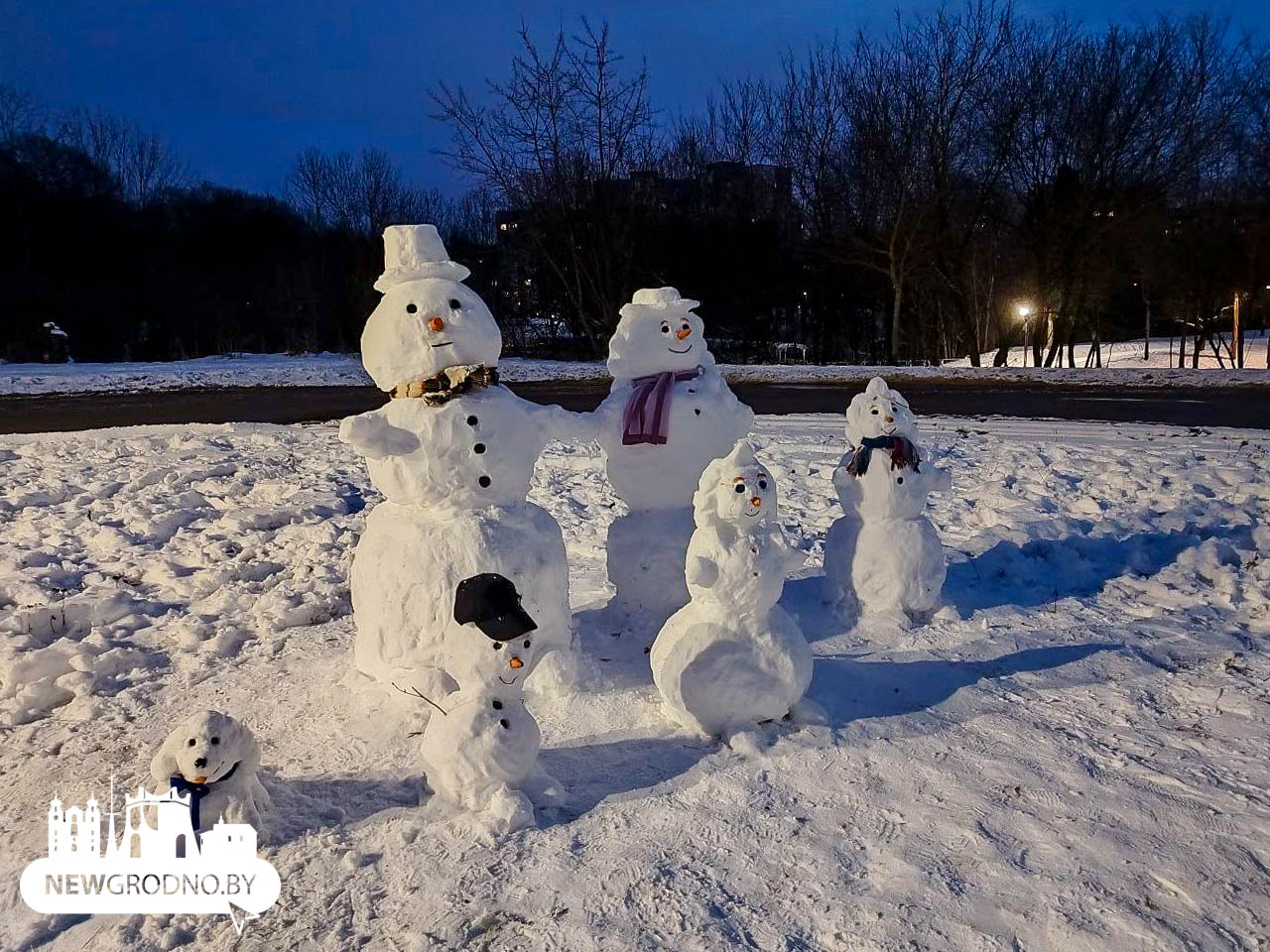 Как гродненцы провели январь