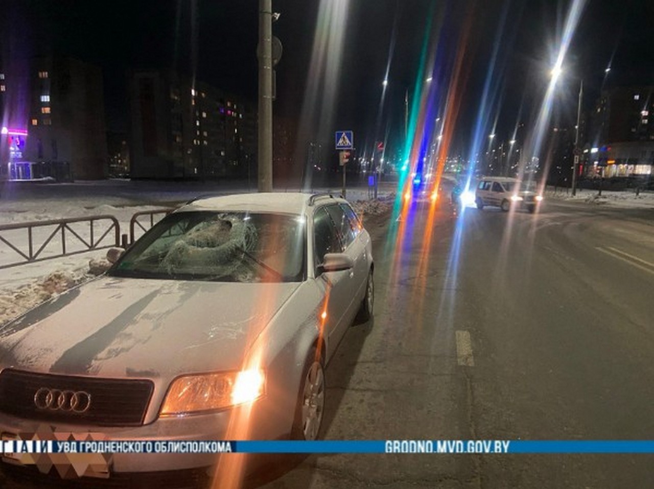 Пешеход пошёл на «красный»