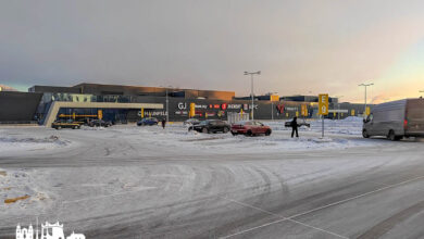 В Гродно на паркинге TRINITI ввели оплату за ночную стоянку