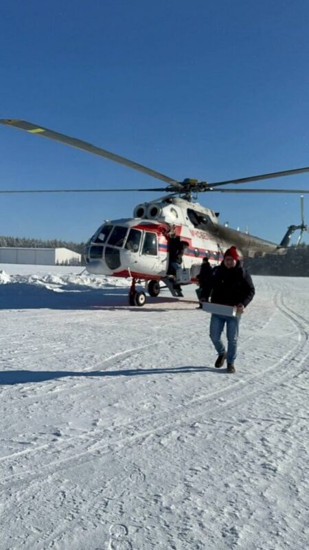 Как вертолёты помогли спасти