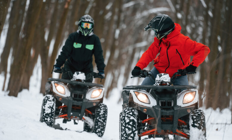 Снегоход квадроцикл эндуро