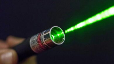 Шалость с лазером