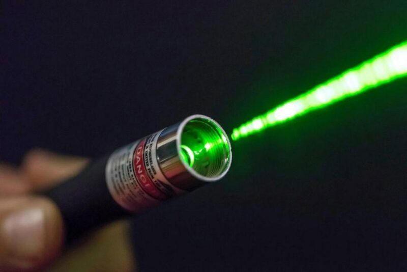 Шалость с лазером