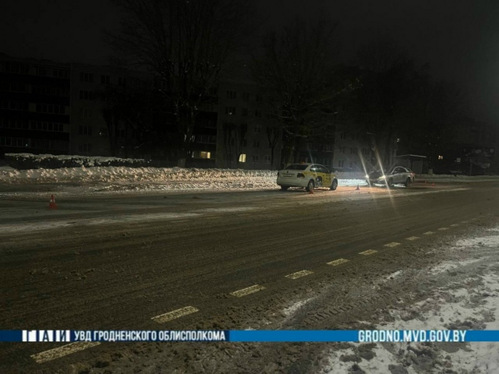 Ночное ДТП в Лиде
