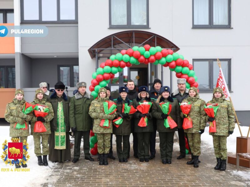 военнослужащим Гродненской пограничной группы
