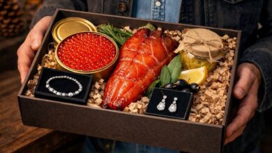 Москвичка отправила деликатесы