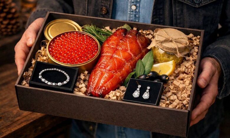 Москвичка отправила деликатесы