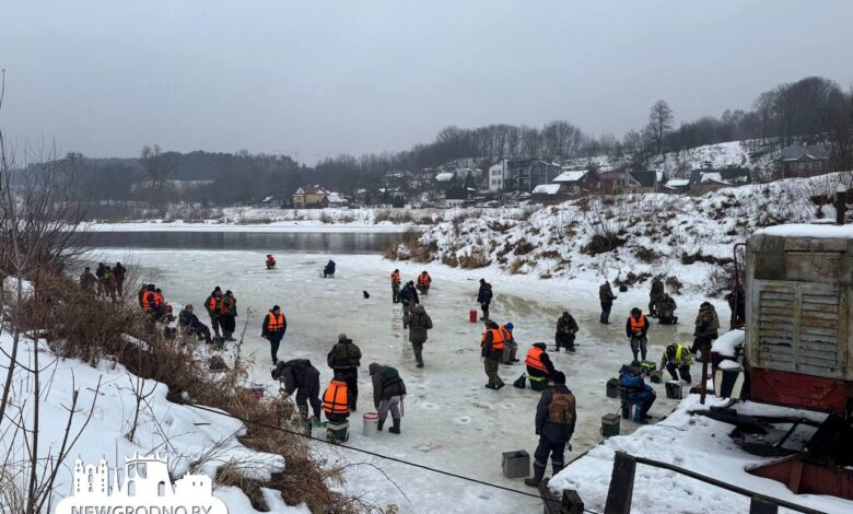На рыбное место в Гродно