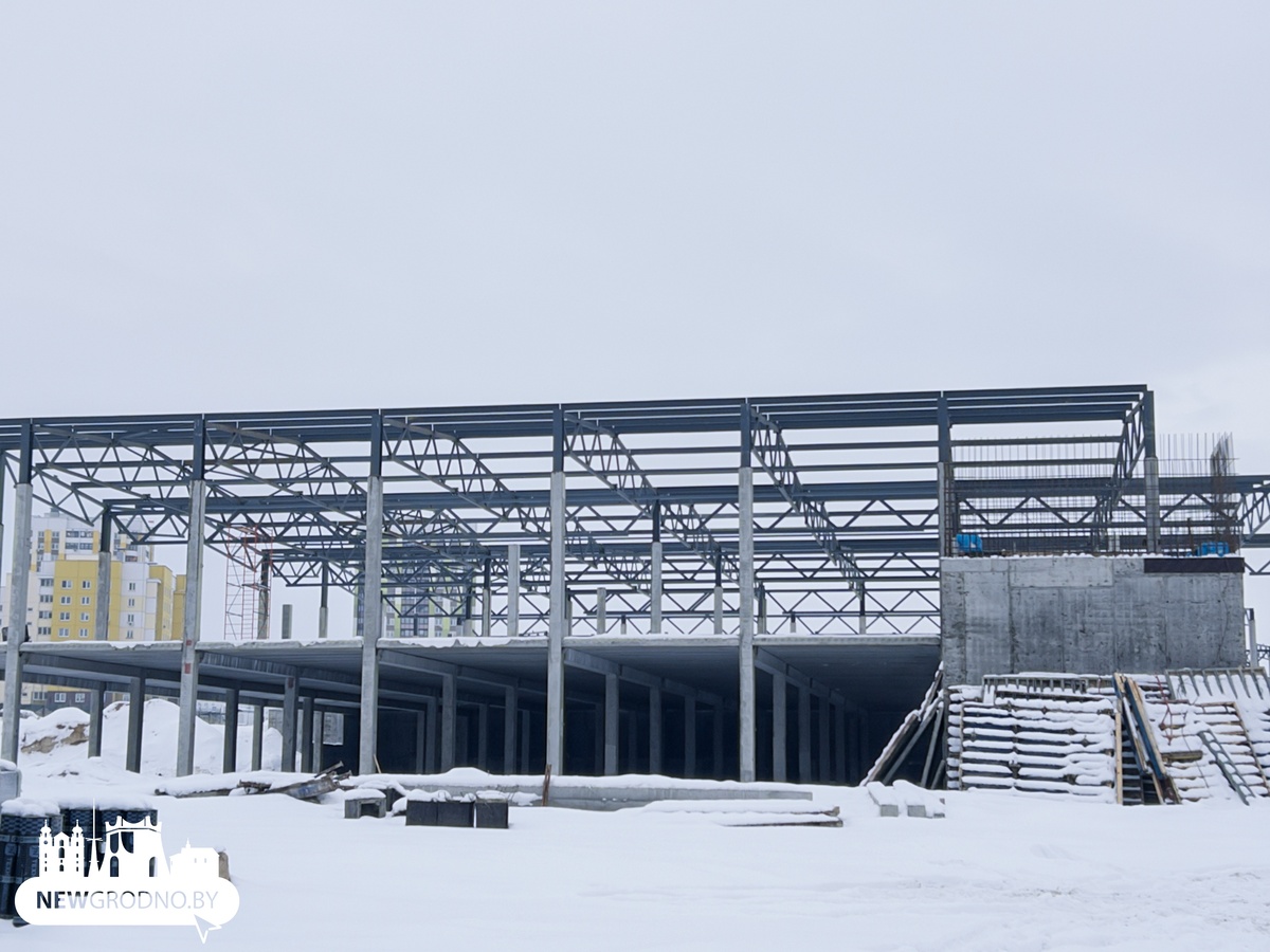 В Гродно строят еще один торговый центр