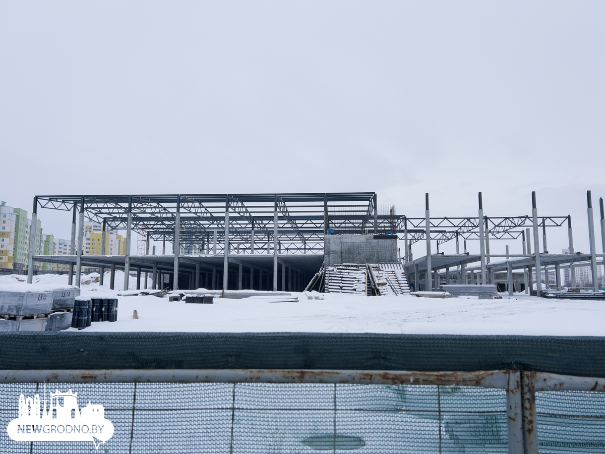 В Гродно строят еще один торговый центр