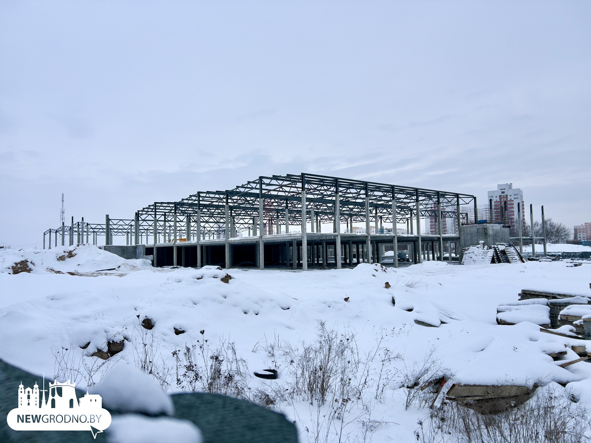 В Гродно строят еще один торговый центр