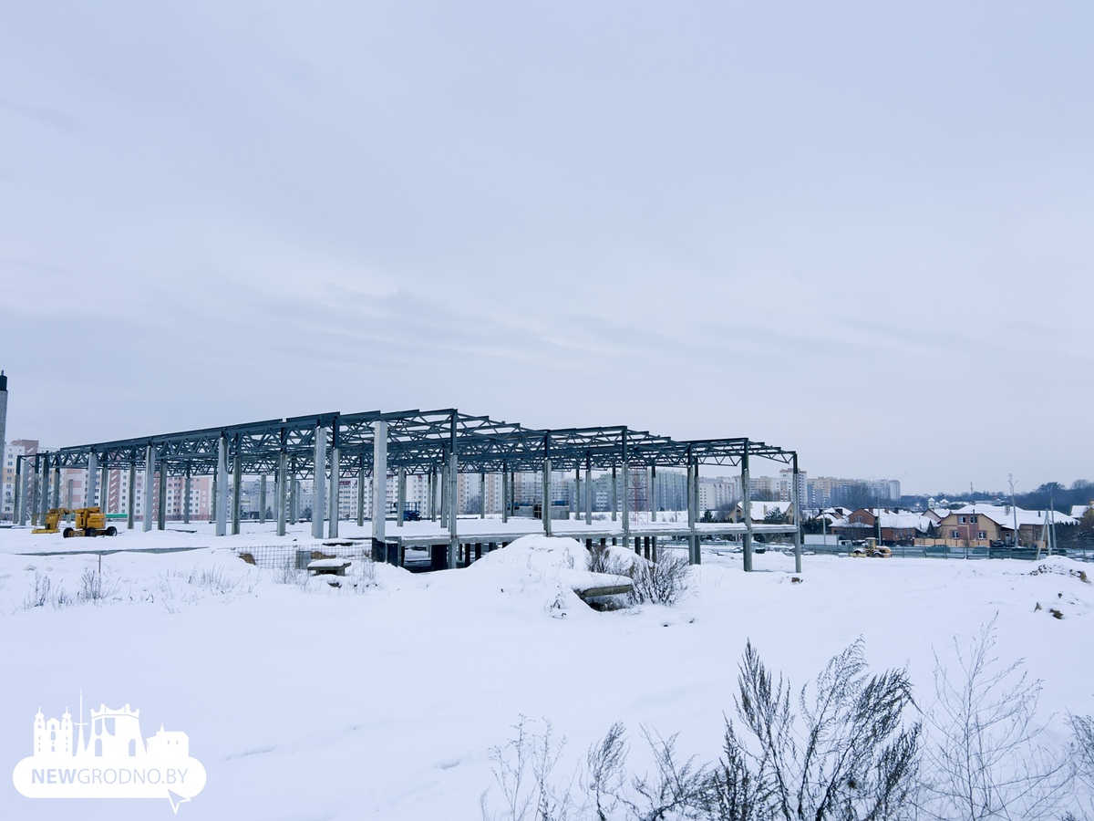 В Гродно строят еще один торговый центр