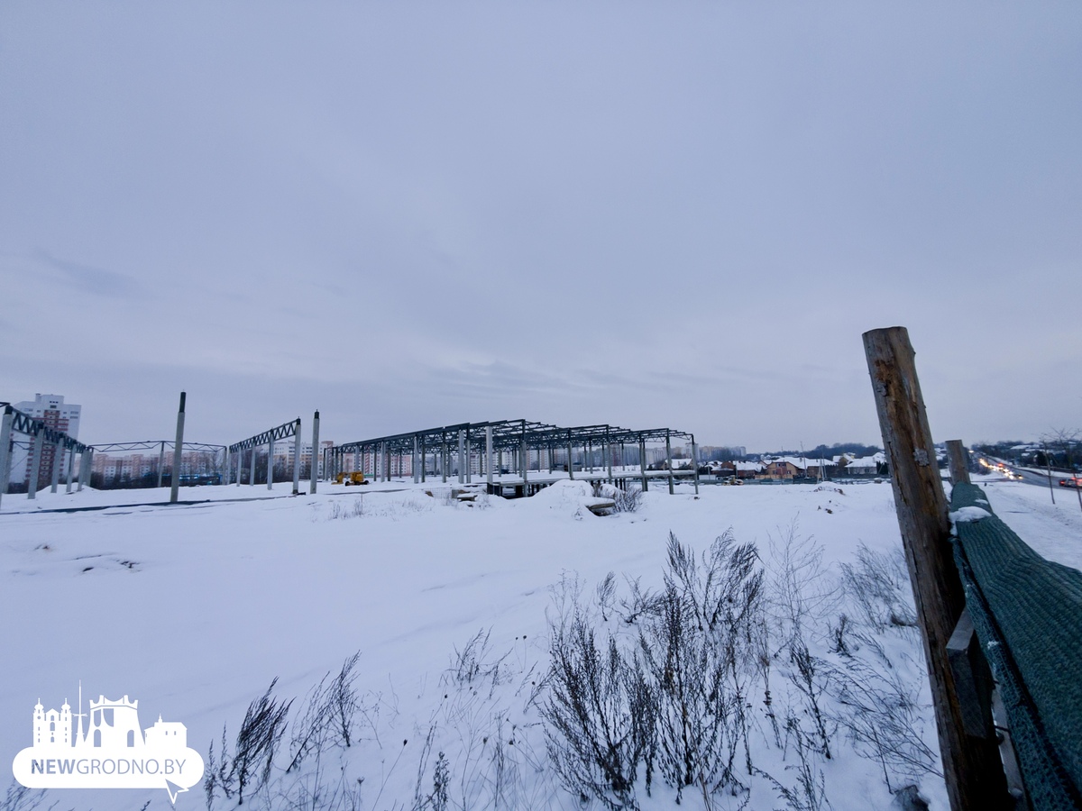 В Гродно строят еще один торговый центр