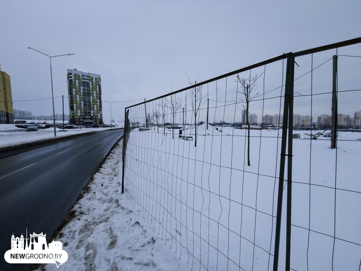 В Гродно строят еще один торговый центр