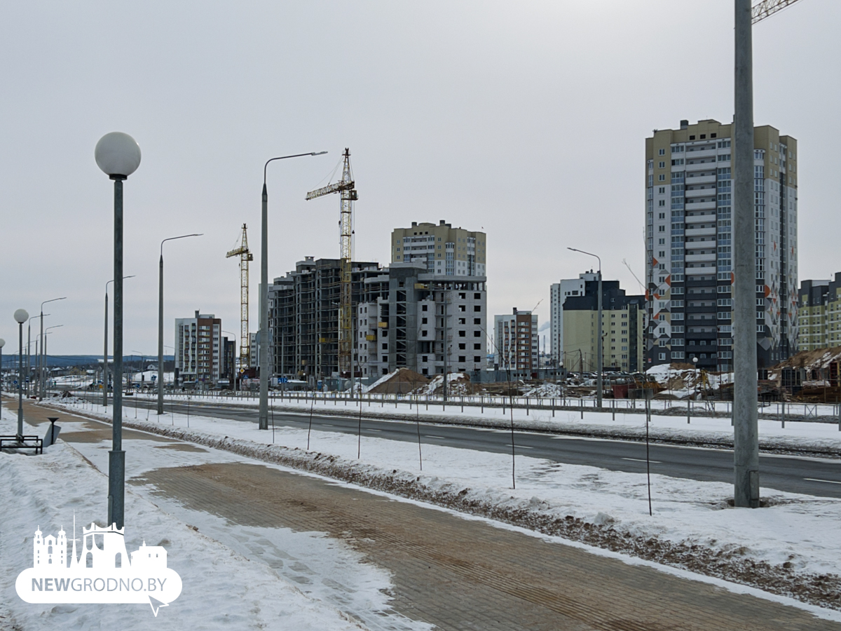 Гродно растёт на север