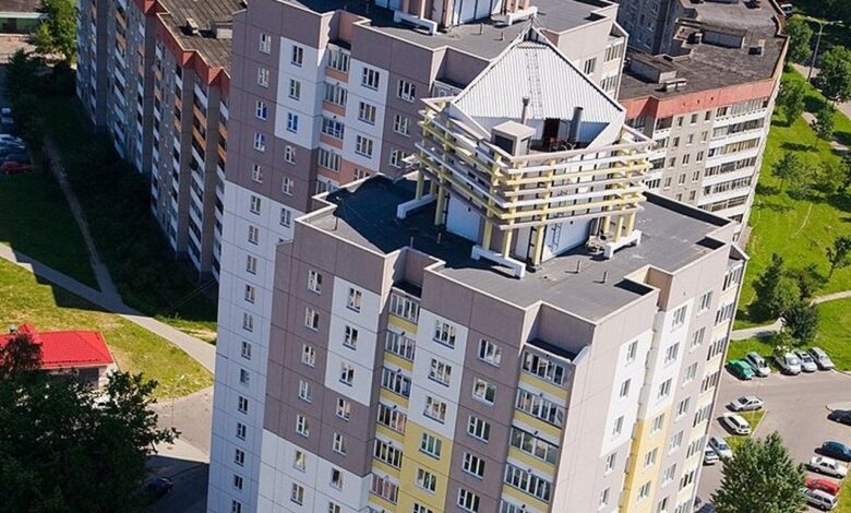 Белорусские дома-«свечки»