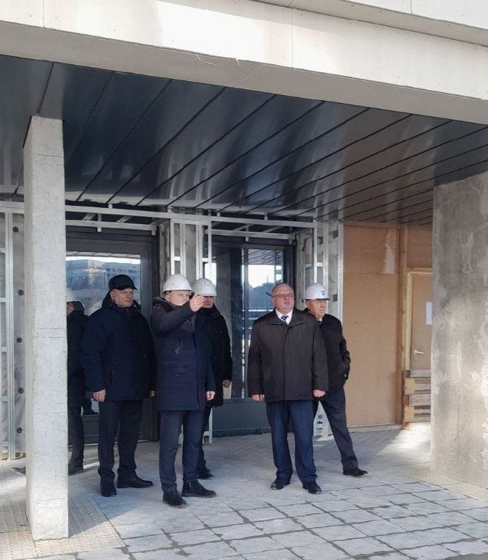 Строительство клинической больницы