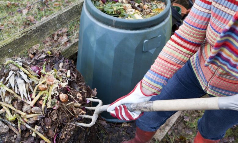 Компост есть