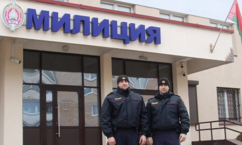 В Гродно милиционеры спасли