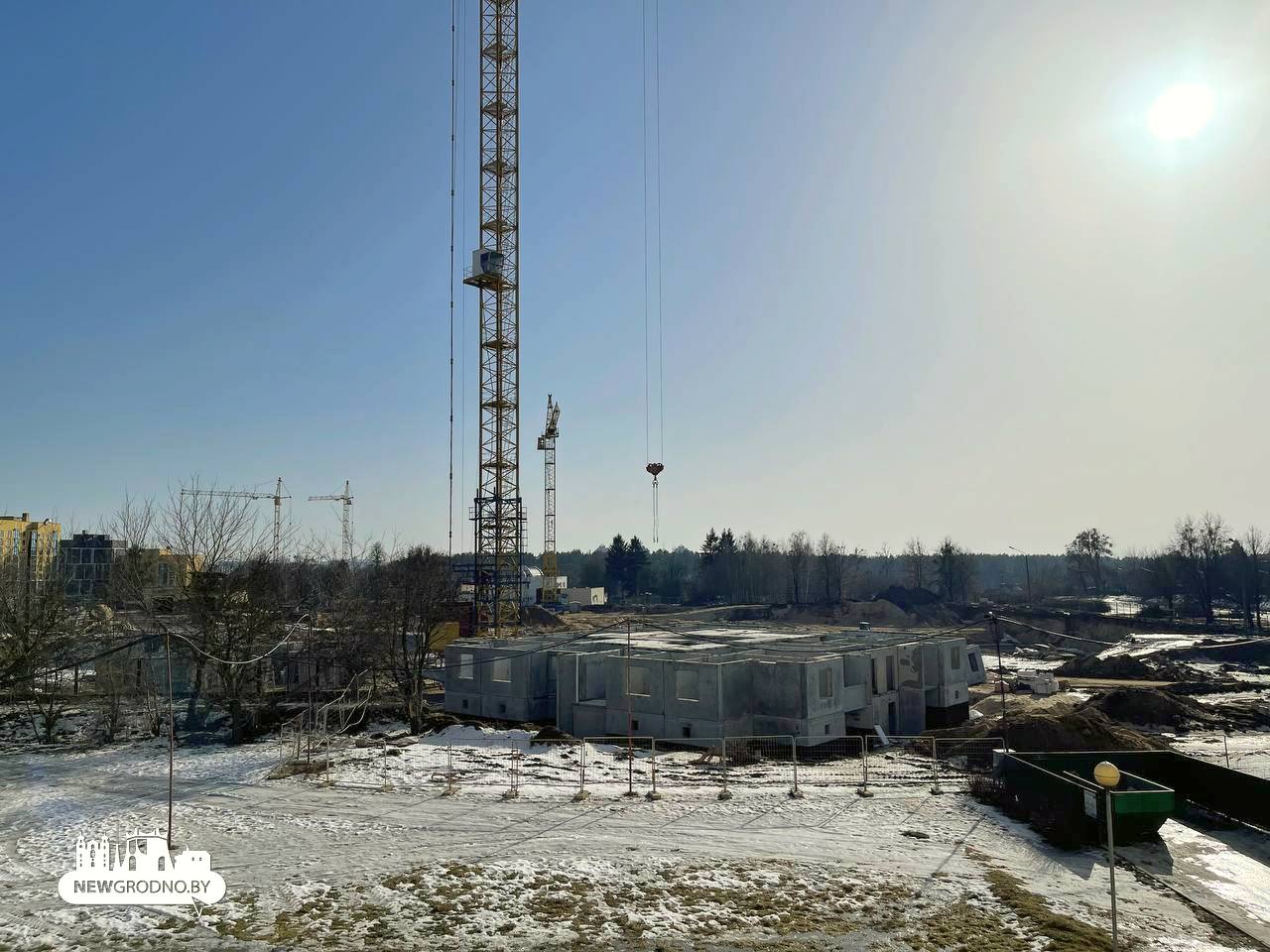 В Гродно на Весенней начали строить 19-этажку