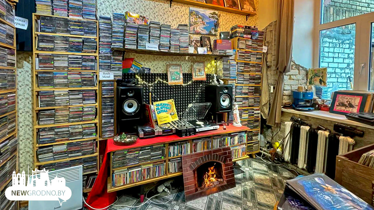 В Гродно открылся магазин дисков