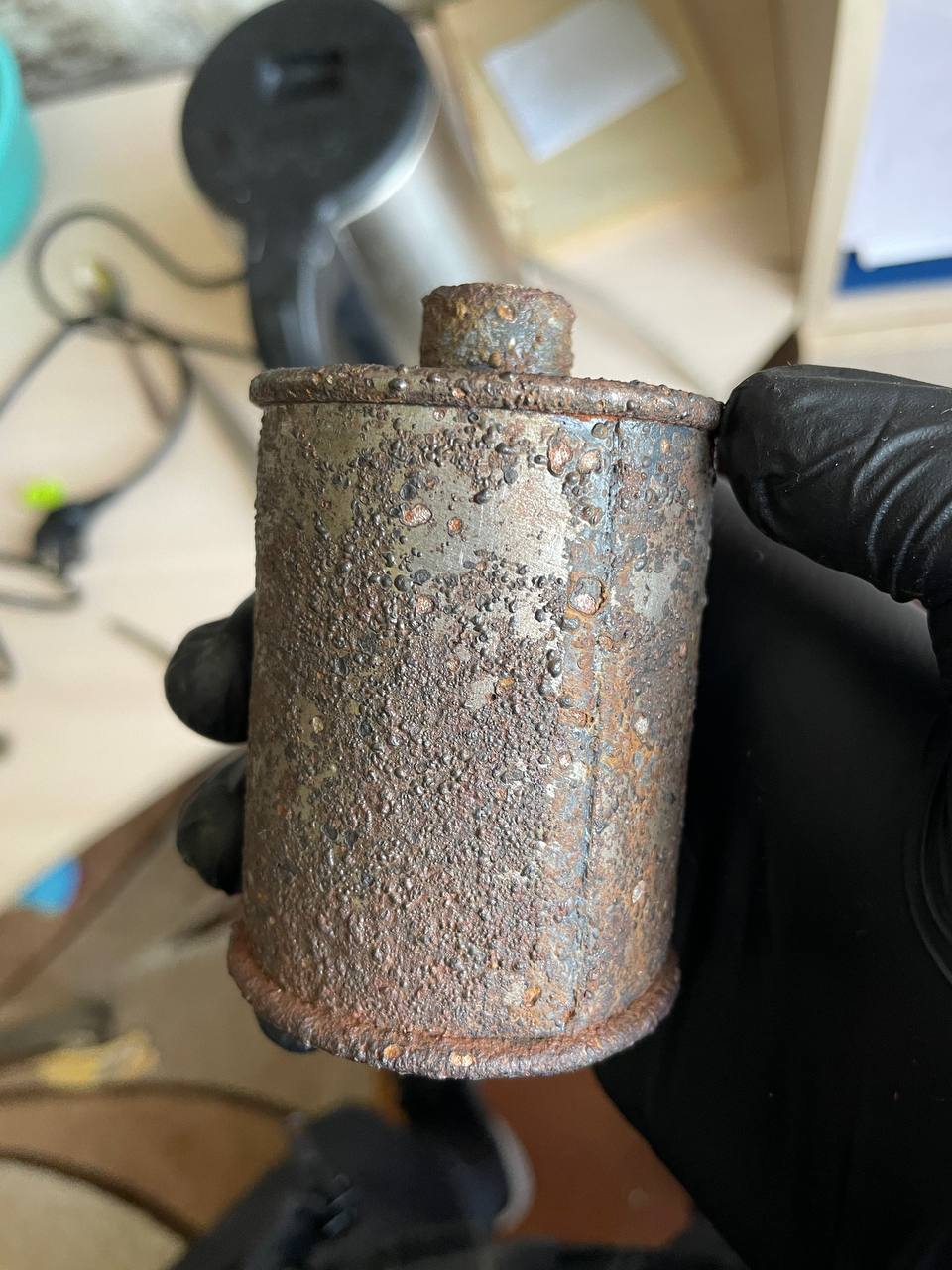 Белорус нашел в лесу гранату