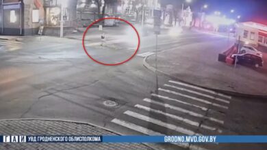 В Сморгони Toyota сбила