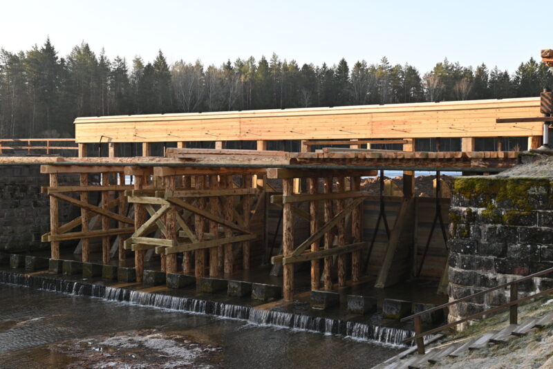 Шлюз «Домбровка» преобразился: