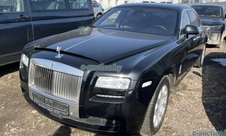 Арестованный Rolls-Royce