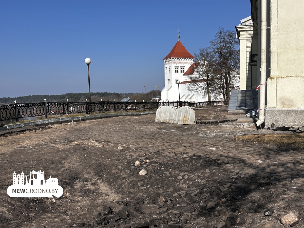 У Нового замка в Гродно нашли