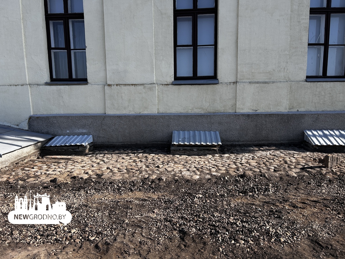 У Нового замка в Гродно нашли