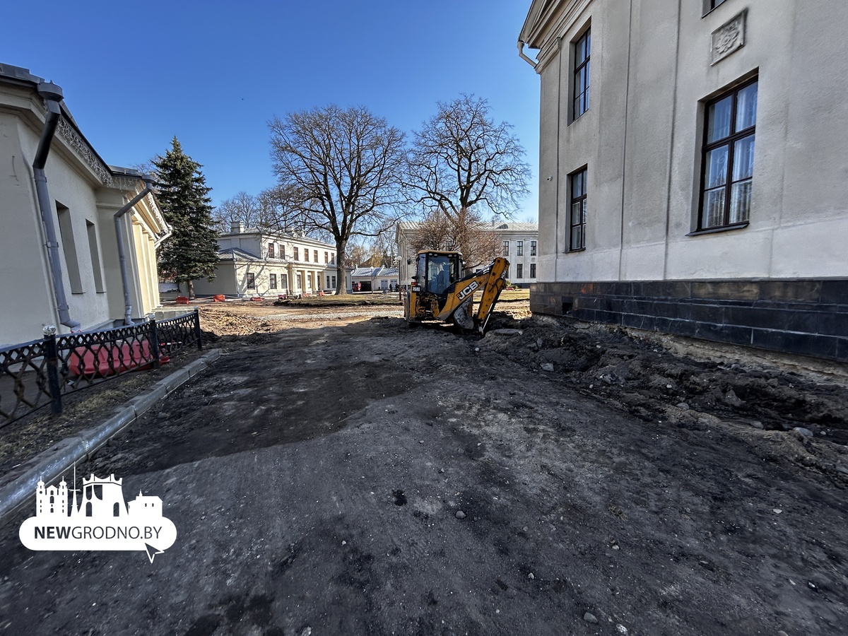 У Нового замка в Гродно нашли