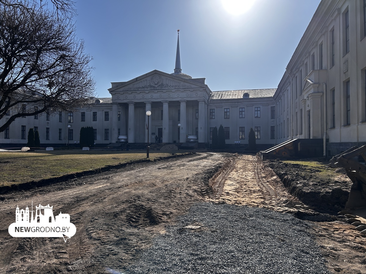 У Нового замка в Гродно нашли