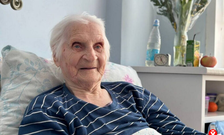 Столетняя жительница Вилейки перенесла