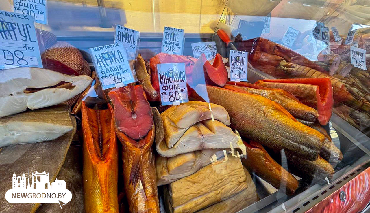 В Гродно привезли много рыбных