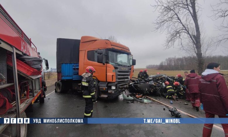 Смертельное ДТП под Минском