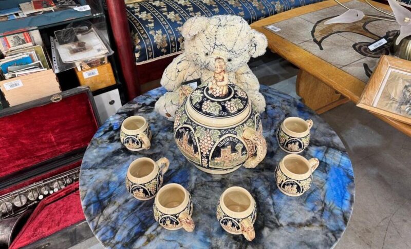 Мебель фарфор зеркала