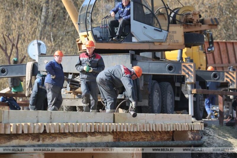 Ремонт шлюза «Домбровка» на канале
