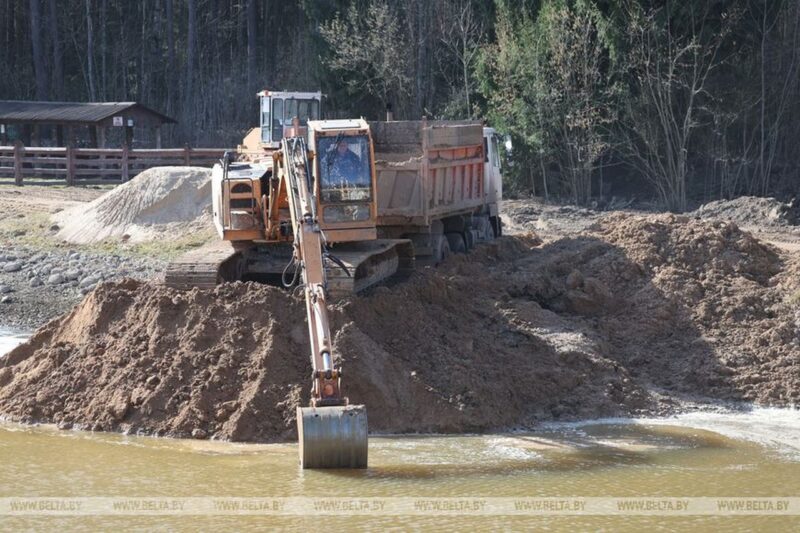 Ремонт шлюза «Домбровка» на канале
