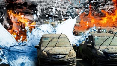 Сотни машин под водой