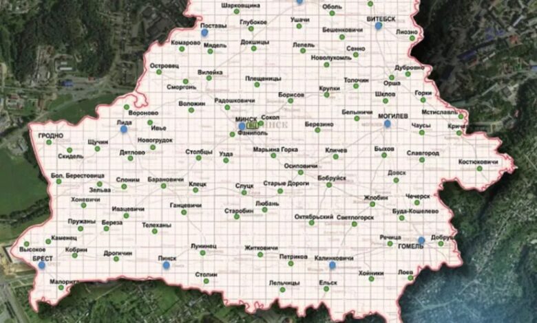 Карту Беларуси изменили: