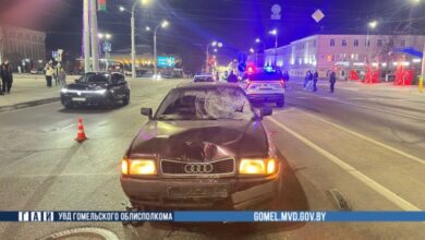 в Гомеле автомобиль сбил