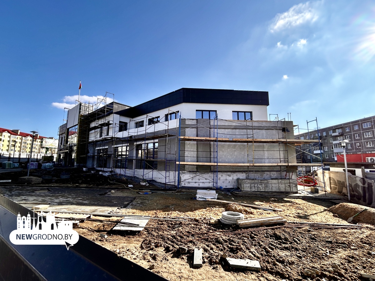 В Гродно на крупных развязках строят