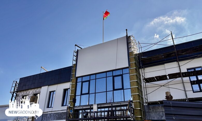 В Гродно на крупных развязках строят